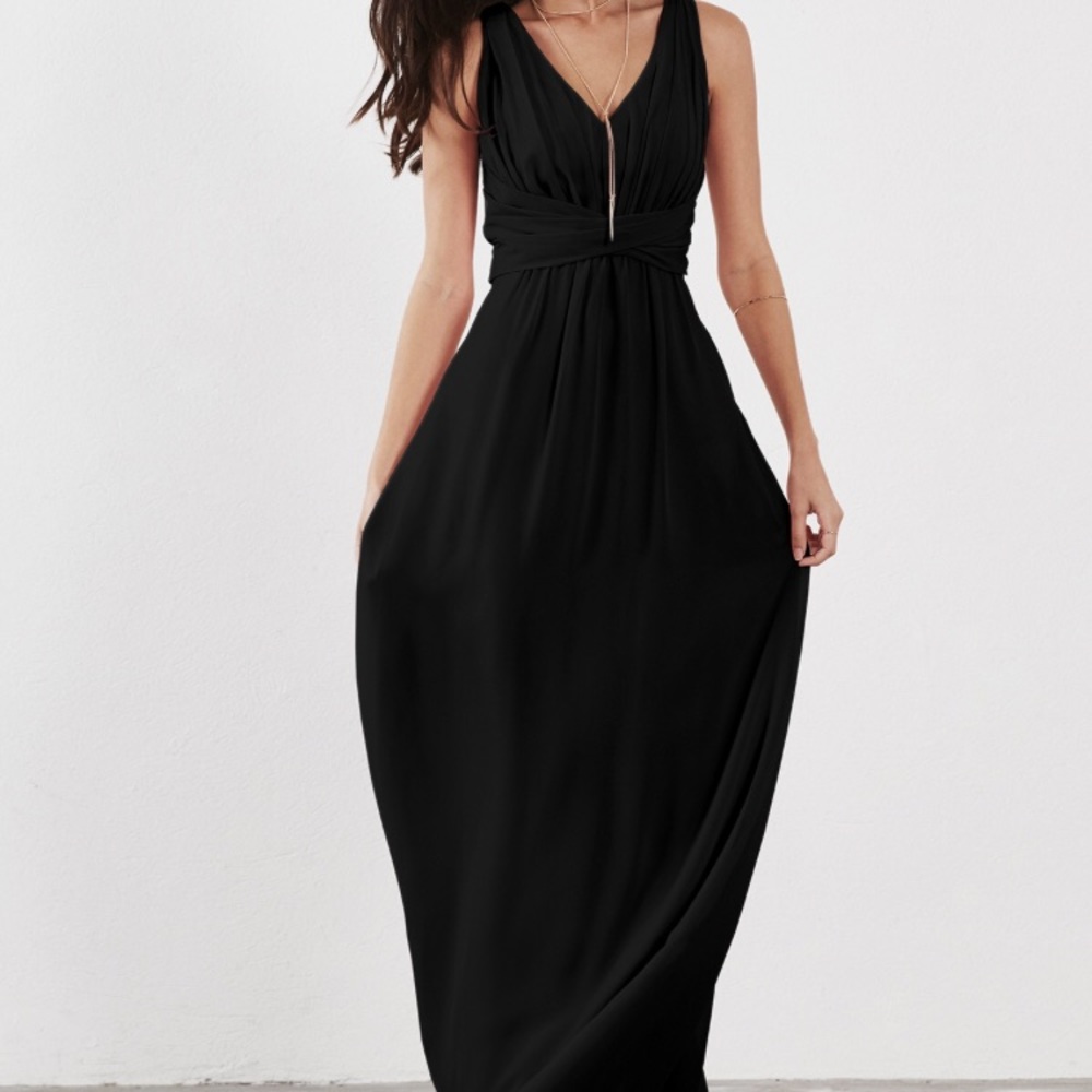 Weddington Way Scarlett black long dress